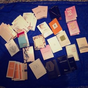 6 perfume samples, $25. Comment for your 6 pick.